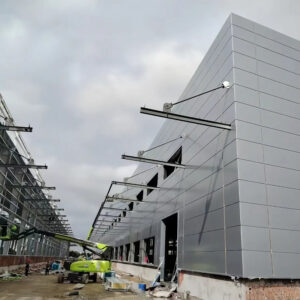 large metal building